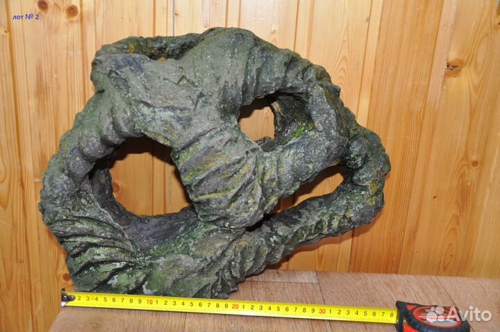 Камни в аквариум, террариум, скала, растения