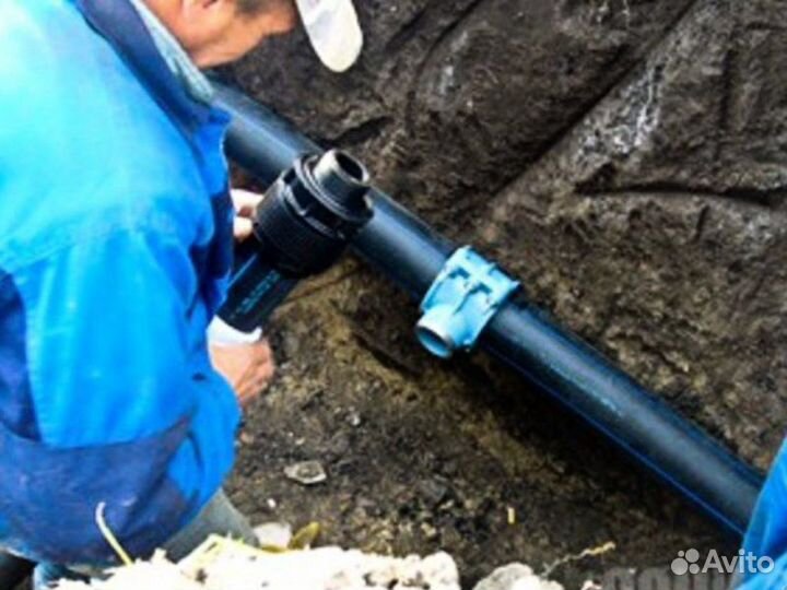 Проведение водоснабжение.отопление.канализации