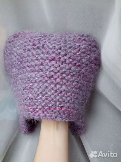 Шапка с манишкой