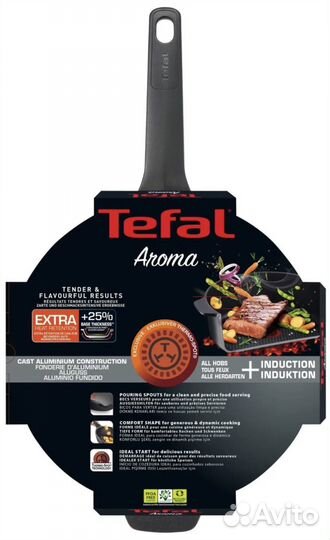 Сотейник tefal aroma 26см. Новый
