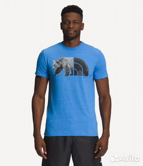 The North Face Футболка S/S Tri-Blend Bear Tee