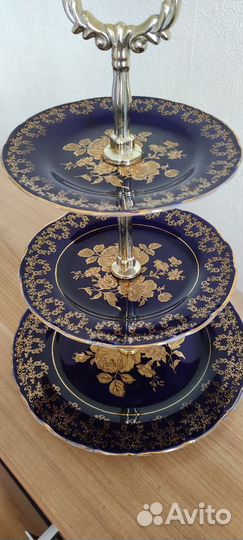 Этажерка горка кобальт чехия