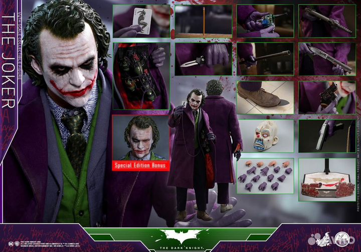 Hot toys QS10 THE dark knight – THE joker