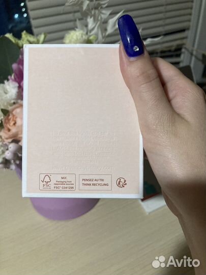 Коробка и флакон givenchy irresistible