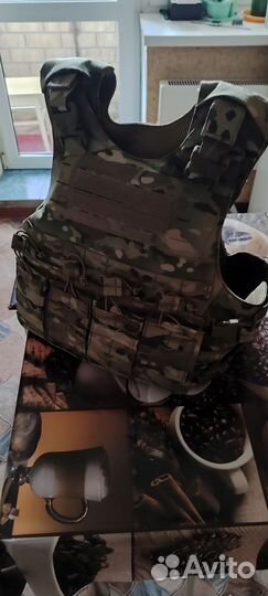 Бронежилет плитник с плитами