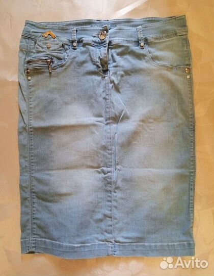 Джинсовые шорты, юбка 44 р