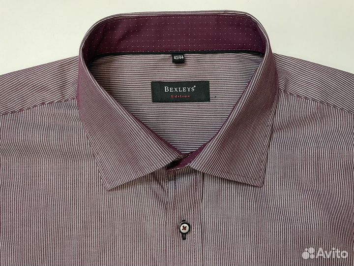 Рубашка мужская Bexleys оригинал XL(43/44)