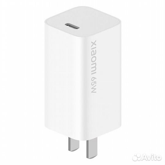 Быстрое зарядное устройство Xiaomi 65 W USB Type C