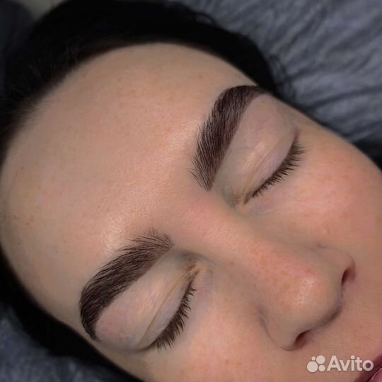 Брови ресницы