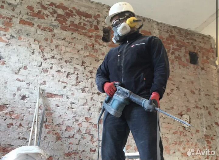 Демонтажные работы любой сложности