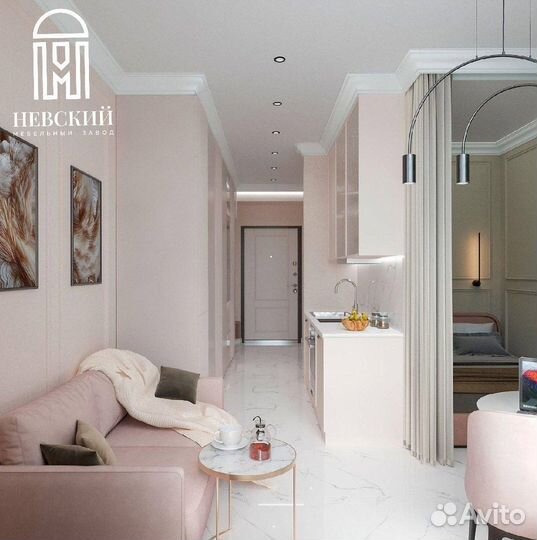 Кухня прамая маленькая. Цена за все