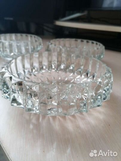 Салатник хрустальный