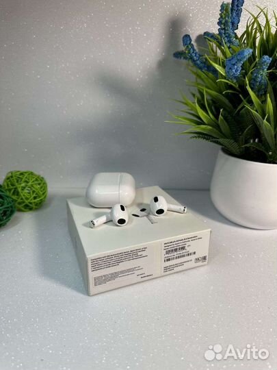 Apple airpods 3 + чехол в подарок