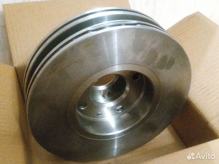 Диск тормозной передний вентилируемый комплект 2шт