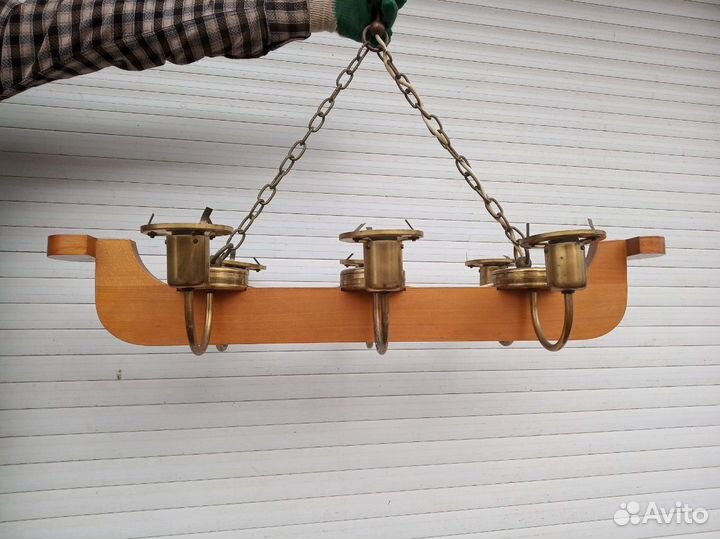 Люстра Ладья 80 е