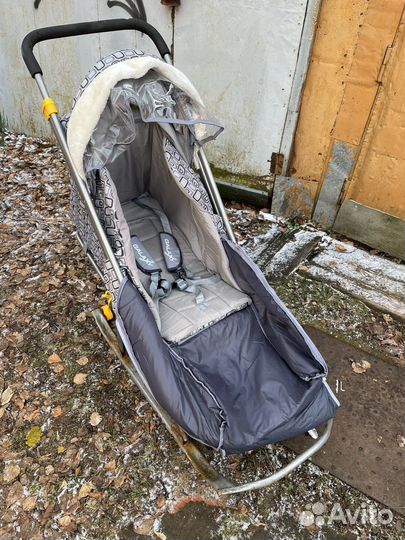 Сани коляска детские