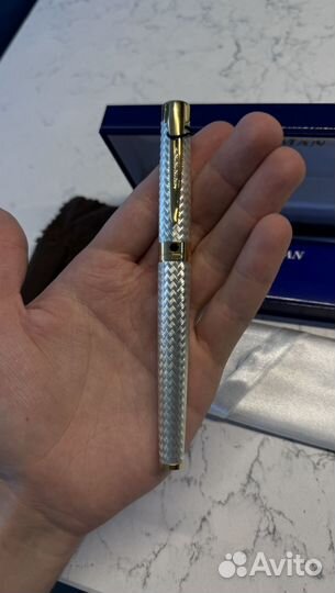 Перьевая ручка waterman argent massif