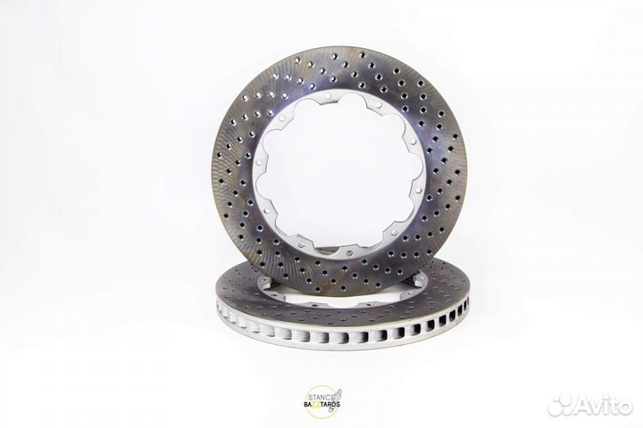 Ротор тормозной двусоставного диска 405 мм тюнинг