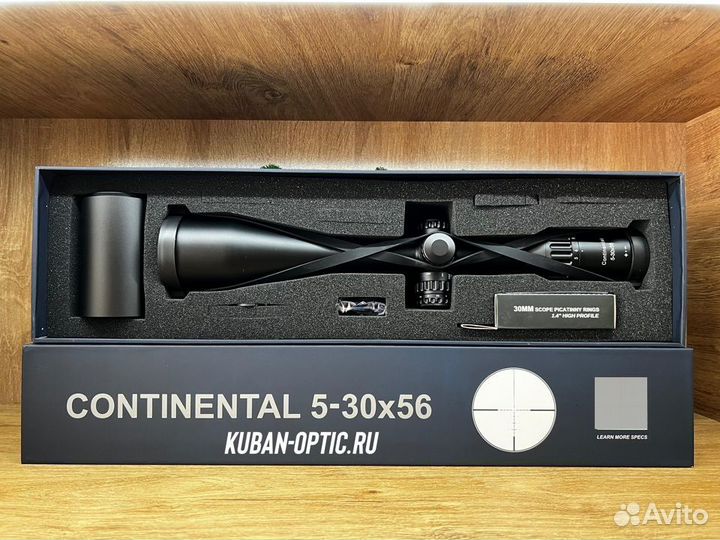 Прицел Vector Optics Continental X6 5-30x56 ZeroSt