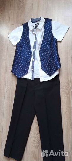 Костюм нарядный р110, рубашки нарядные