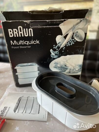 Пароварка braun multiquick