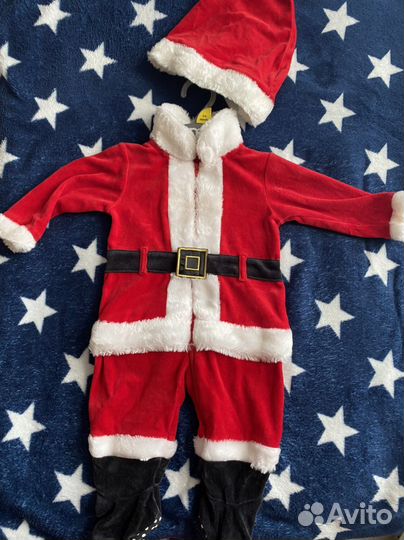Костюм Деда Мороза для малыша