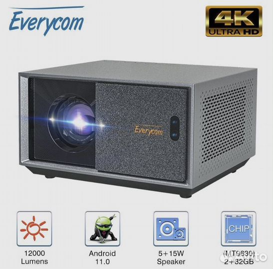 Проектор Everycom RD829, серый