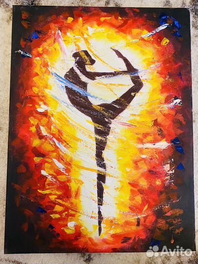 Картина маслом на холсте