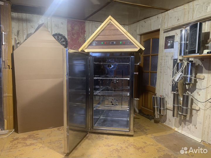 Коптильня горячего и холодного копчения