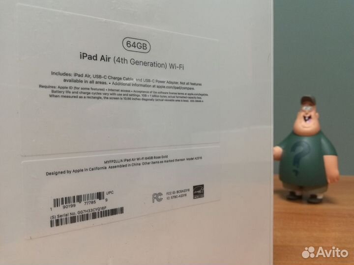 Apple iPad Air 10.9 4th Gen 64Gb Wi-Fi Rose Gold