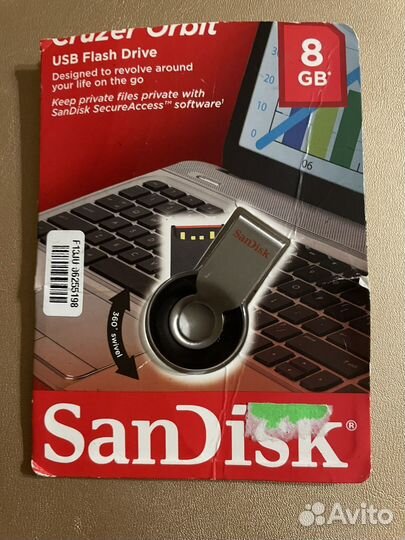 USB-флешка 8 Гб SanDisk Cruzer Orbit
