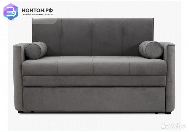 Диван выкатной Мелани серый