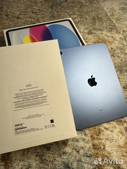 iPad (10-го поколения) 64gb 99%