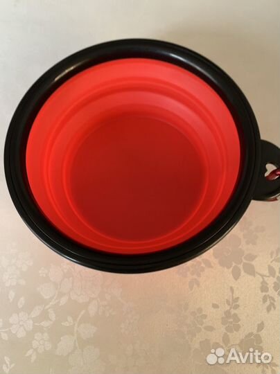 Складная миская для собак