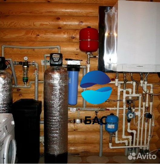 Водоочистка в коттедже, очистка воды из скважины