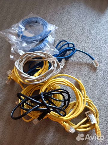 Интернет кабель RJ45 1,5 1,7 3 метра