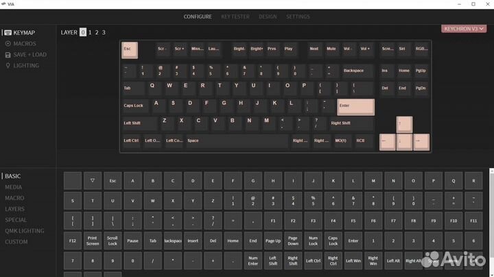 Кастомная клавиатура Keychron V3