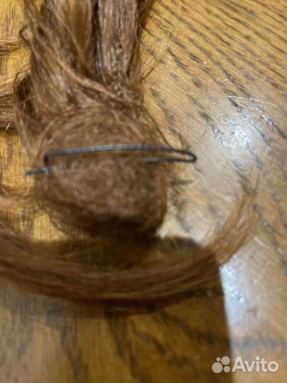 Шиньон из натуральных волос