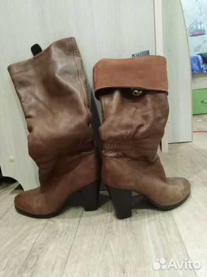 Сапоги евро 38 р. натуральная кожа подойдёт и на х
