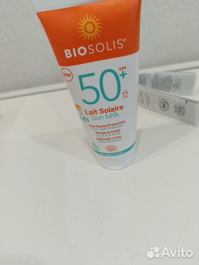 Солнцезащитный детский крем levrana / biosolis