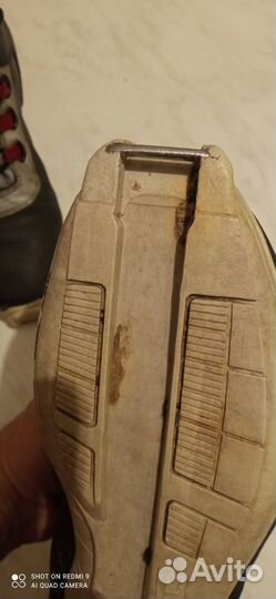 Ботинки Fischer SNS, крепления Salomon SNS Pilot