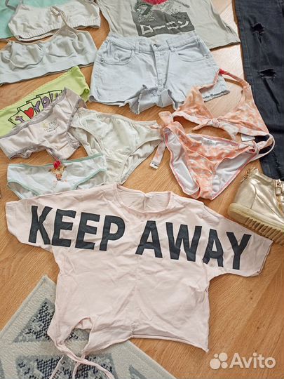 Пакет вещей на девочку рост 146