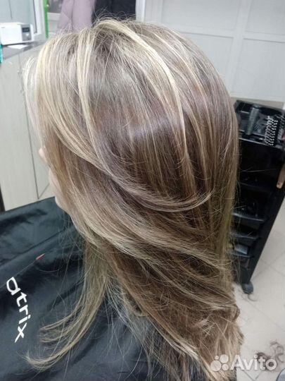 Окрашивание волос, сложное окрашивание волос