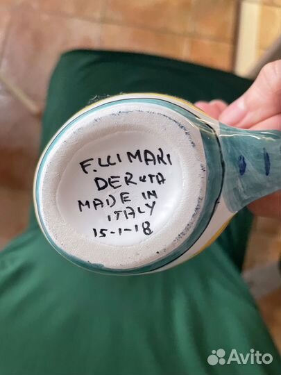 Бутылка керамическая, соусник