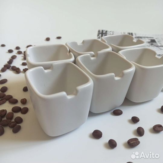 Фарфоровые кофейные чашки Lexon