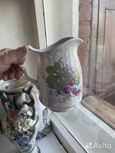 Кувшин и две тарелочки СССР