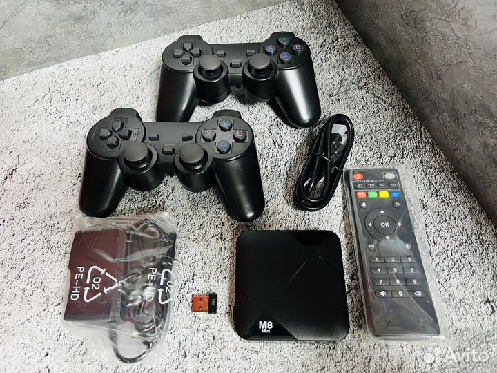 M8 Mini Dual System Ретро игровая консоль HD
