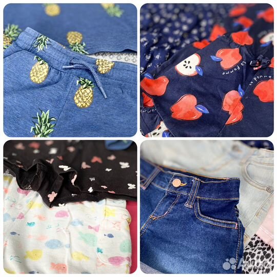 Вещи летние для девочки 98