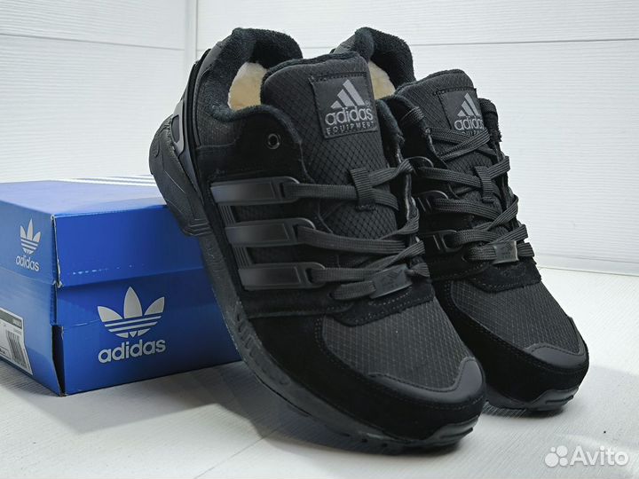 Мужские зимние кроссовки с мехом Adidas