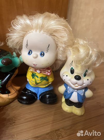 Резиновые игрушки СССР